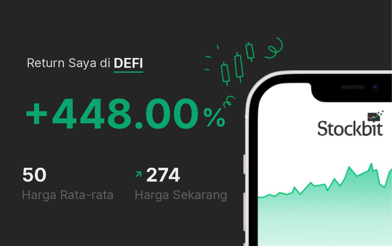 Return DEFI +448%